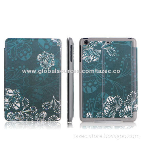 Genuine Leather/PU Case for iPad Mini, Provides Protection, Customized Logos/Brands Welcomed